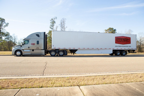 Parish Transport dry van semi-trailer